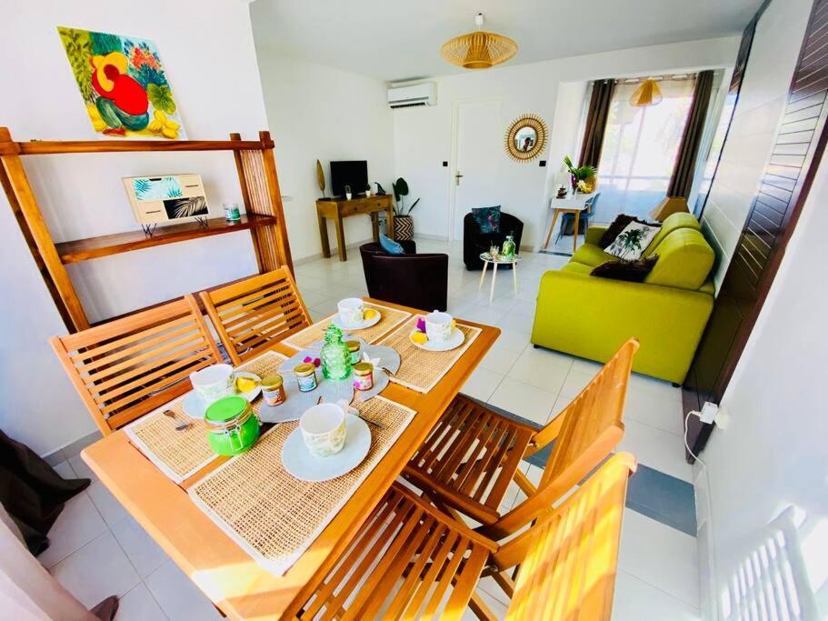 Hamo Tropical Piscine Proche Plage Apartment Sainte-Anne Ngoại thất bức ảnh